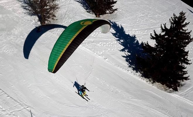 Bapt&#234;me parapente Courchevel - Vol Panoramique