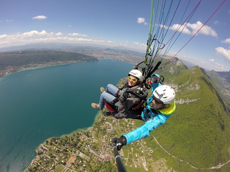 Baptême parapente Annecy - Vol Enfant - Photo 3