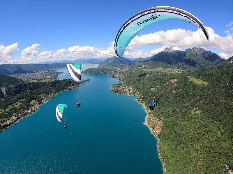 Baptême parapente Annecy - Vol Découverte - Photo 3