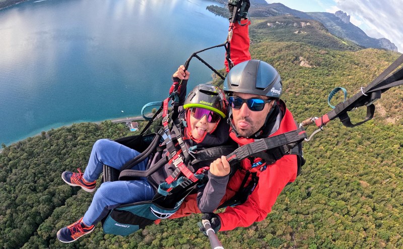 Baptême parapente Annecy - Vol Enfant - Photo 2